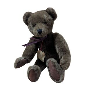 Boyds Bear Jointed Poseable Teddy Bear 12" Handmade Collectible Plush With Tag B